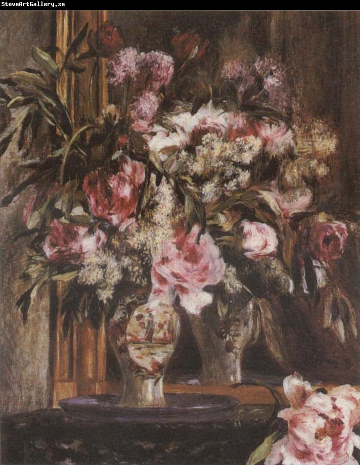 Pierre-Auguste Renoir Peonies,Lilacs ad Tulips